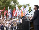 Capitanich encabeza el acto en la Vuelta de Obligado, San Pedro