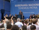 Capitanich encabeza el acto en la Vuelta de Obligado, San Pedro