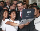Capitanich en la Escuela de Gestión Social N° 1 del Barrio Qom