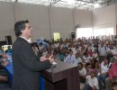 Capitanich en la Escuela de Gestión Social N° 1 del Barrio Qom