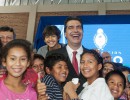 Capitanich en la Escuela de Gestión Social N° 1 del Barrio Qom