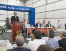 Capitanich en la inauguración de la Segunda Planta Industrial Yebra en Puerto Tirol