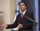 Declaraciones del jefe de Gabinete, en Casa Rosada. 