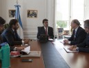 Capitanich con directivos de Atanor