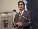 Conferencia de prensa del jefe de Gabinete, en Casa Rosada