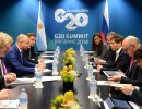 El ministro de Economía, Axel Kicillof, y el canciler Héctor Timerman, en la Cumbre del G20