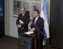Declaraciones del jefe de Gabinete y el ministro de Salud, en Casa Rosada.