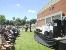 El jefe de Gabinete inauguró obras en Recreo, Santa Fe