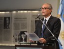 Conferencia de prensa del ministro de Justicia Julio Alak, en Casa Rosada.