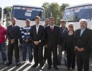 Capitanich encabezó la entrega de camiones para el tratamiento de residuos sólidos urbanos