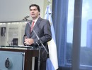 Declaraciones del jefe de Gabinete, en Casa Rosada.
