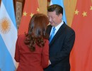 La presidenta Cristina Fernández fue recibida por su par chino, Xi Jinping, en el Gran Palacio del Pueblo