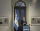 Declaraciones del jefe de Gabinete, en Casa Rosada.