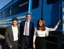 La Presidenta presenta nuevos trenes para el Ferrocarril Roca