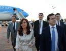 La Presidenta y el titular de Aerolíneas Argentinas presentan el nuevo AirBus A330-200