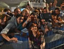 La Presidenta con el público tras el acto en el Museo del Bicentenario