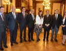 La Presidenta recibe al jefe de Gobierno de México DF