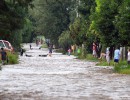 Inundaciones en el centro del país (Foto: Telam)
