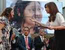 La Presidenta encabeza un acto en el Museo del Bicentenario