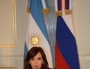 La Presidenta encabezó encuentro con CEOs de empresas rusas con inversiones e interés en Argentina.