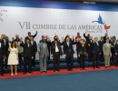 Foto de familia de los participantes de la VII Cumbre de las Américas