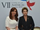 Cristina Fernández y Dilma Rousseff