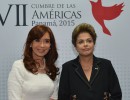 Cristina Fernández y Dilma Rousseff