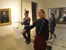 La Presidenta encabezó la ceremonia de arribo del sable corvo de San Martín al Museo Histórico Nacio