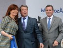 Cristina Fernández, Adolfo Bermejo y Francisco Pérez en Mendoza