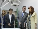 Cristina Fernández, Francisco Pérez y Axel Kicillof en Mendoza