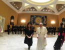 La Presidenta Cristina Fernández y el Papa Francisco.