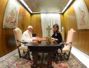 La Presidenta Cristina Fernández y el Papa Francisco.