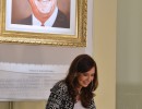 Cristina Fernández en Casa de Gobierno