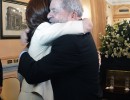 La Presidenta Cristina Fernández, y el ex presidente de Brasil, Luiz Inácio “Lula” da Silva.