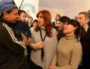 Cristina Fernández en la Villa 20