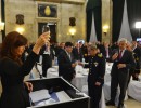 Cristina Fernández en Cena de Camaradería de las Fuerzas Armadas