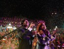 Cristina Fernández y Evo Morales inauguran el monumento a Juana Azurduy