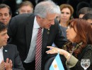 Cristina Fernández y Tabaré Vázquez