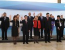 Cristina Fernández junto a sus pares del Mercosur