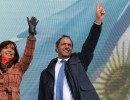 Cristina Fernández y Daniel Scioli en Cañuelas