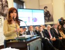 Cristina Fernández en Casa de Gobierno