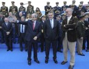 Fernández y Rossi encabezaron acto oficial en homenaje al General San Martín a 165 años de su muerte