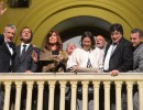 Cristina Fernández, Daniel Scioli, Carlos Zannini y gobernadores en Casa de Gobierno