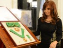 Cristina Fernández de Kirchner en Casa de Gobierno