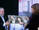 Cristina Fernández y Lula Da Silva en José C. Paz