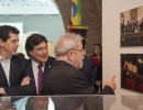 Lula, Carlos Zannini y Eduardo de Pedro en el Museo del Bicentenario