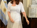 Cristina Fernández de Kirchner en Casa de Gobierno