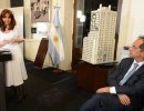 Cristina Fernández de Kirchner y Daniel Scioli en Casa de Gobierno