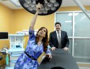Cristina Fernández y Maurice Closs  en Hospital Pediátrico de Posadas