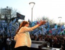 Cristina encabezó un acto en Laferrere